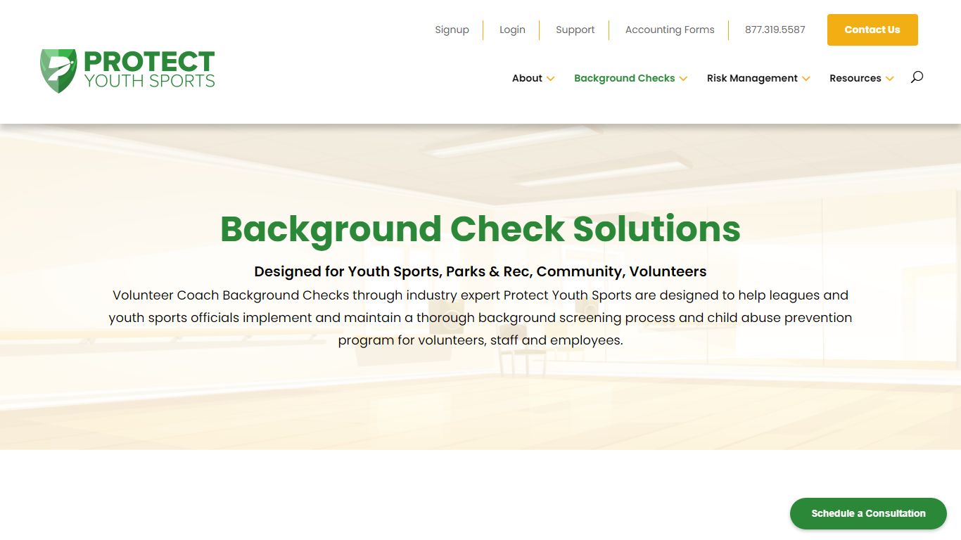 Background Checks - Protect Youth Sports